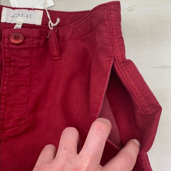THE GREAT. The Carpenter Low Slung Trousers NWT - Picture 16 of 16